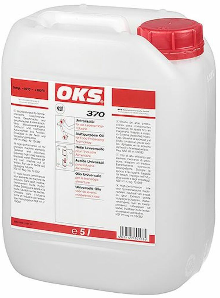OKS 370 OKS 371 Food-grade olie